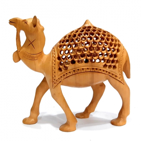 Wooden Jali Camel Medium 