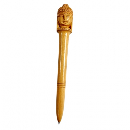 Wooden Pen (Buddha Design)