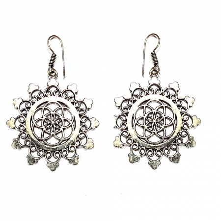 Alloy Round Earring