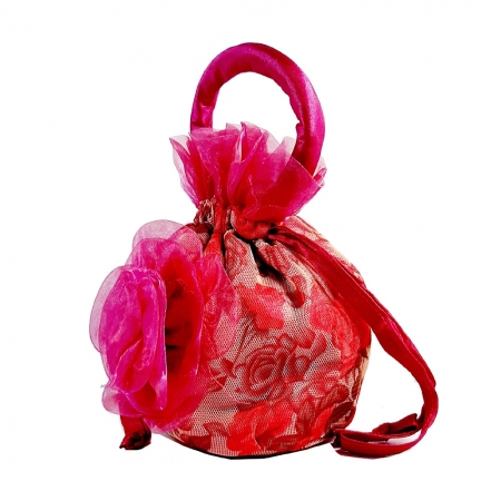 Floral Design Potli Bag