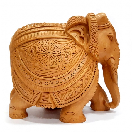 Wooden Carving Elephant Big 