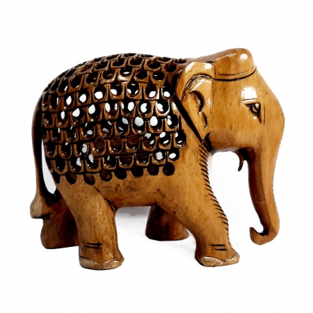 Elephant Statue ( 10cm Height - Brown Color) 