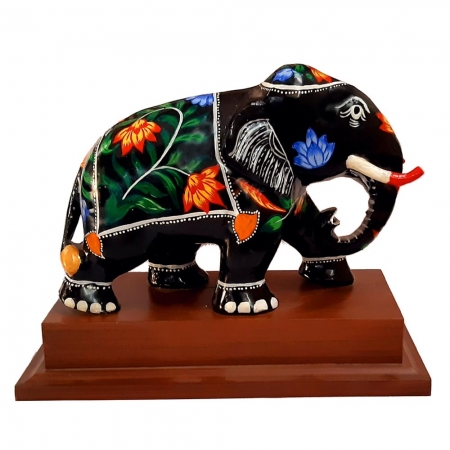 Decorative Black Elephant
