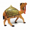 Wooden Painted Camel 5 inch Height