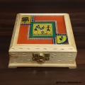 Warli Painted Wooden Box 
