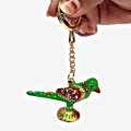 Metal Parrot Keychain - Pack of 6pc