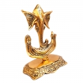 Metal Ganesh (Golden) 