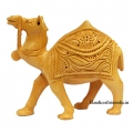 Wooden Carving Camel 6 inch Height