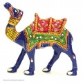 Metal Kathidar Camel Painted 4.5 Inch Height