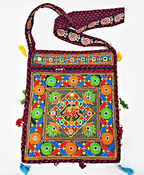 Handmade Embroidered Bag (Product Code 2287) at Rs 448.00