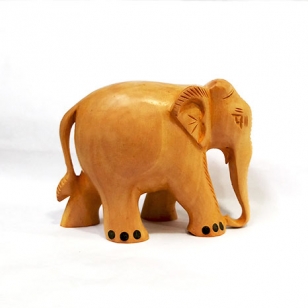 Solid wood Elephant 8cm