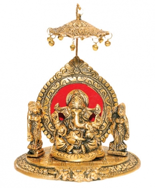 Riddhi Siddhi Ganesha Idol 