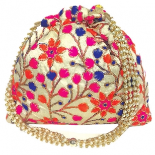 Stylish Embroidered Potli Bag