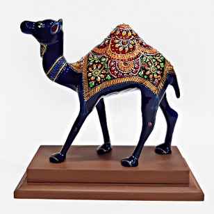 Meenakari Camel statue 