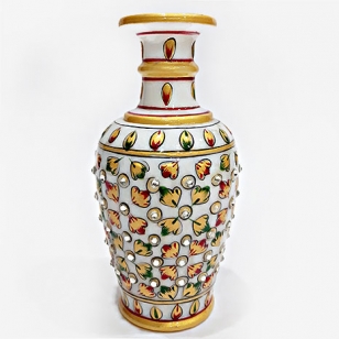 Marble Flower Pot Small