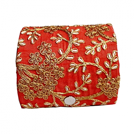 Embroidered Small Bangle Box 