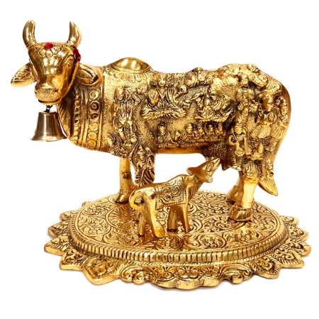 Kamdhenu Cow Golden 