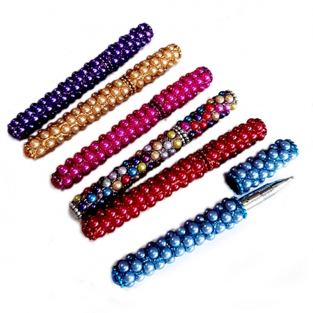 Lac Beaded Pen - Pack of 10pc
