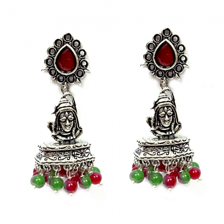 Antique Lord Shiva Earring 