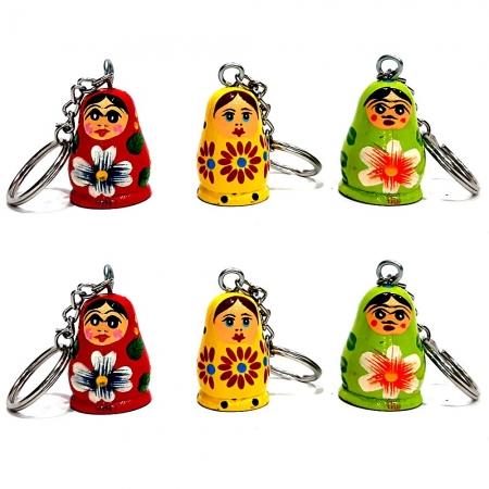 Doll Keychain (Pack of 6pc) 