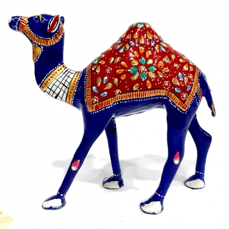 20cm Height Decorative Meenakari Camel 