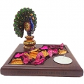Peacock Candle Holder 