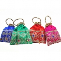 Zari Work Potli Bag