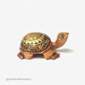 Wooden Painted Tortoise 