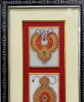 Marble Jewellery Painting Wall Frame 18 x 8