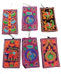 Embroidery Mobile Pouch - Pack of 6pc