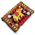 Embroidery Elephant Design Sling Bag