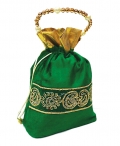 Velvet & Lace Potli Bag