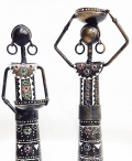 Handmade Lady Doll Set of 2 for Home Decor