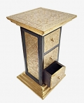 Wooden Corner with 3 Drawer