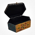 Elegant Wooden Painted Box