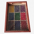 Gemstone Serving Tray 25cm x 17.5cm