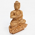 Hand Carved Buddha Statue (15 cm Height)