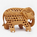 Wooden Decorative Elephant – 8cm Height