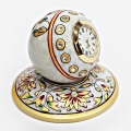 Marble Clock Painted