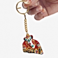 Elegant Ganesh Keychain - Pack of 6pc