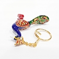 Peacock Keychain