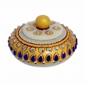 Marble Kumkum box