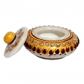 Decorative Marble Sindoor Box 