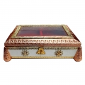 Traditional Wooden Dry Fruit Box – Transparent 