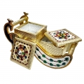 Peacock Design Dry Fruit Box