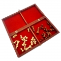 Handmade Folding Chess Set ( 30 cm x 30 cm ) 