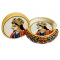 Marble Lady Design Coaster Set