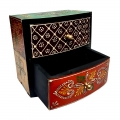 Elegant Wooden Embossed Drawer