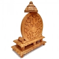 Wood Carving Chhatri Ganesh 