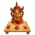 Chowki Ganesh Statue